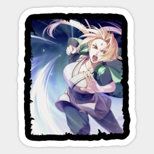 TSUNADE MERCH VTG Sticker